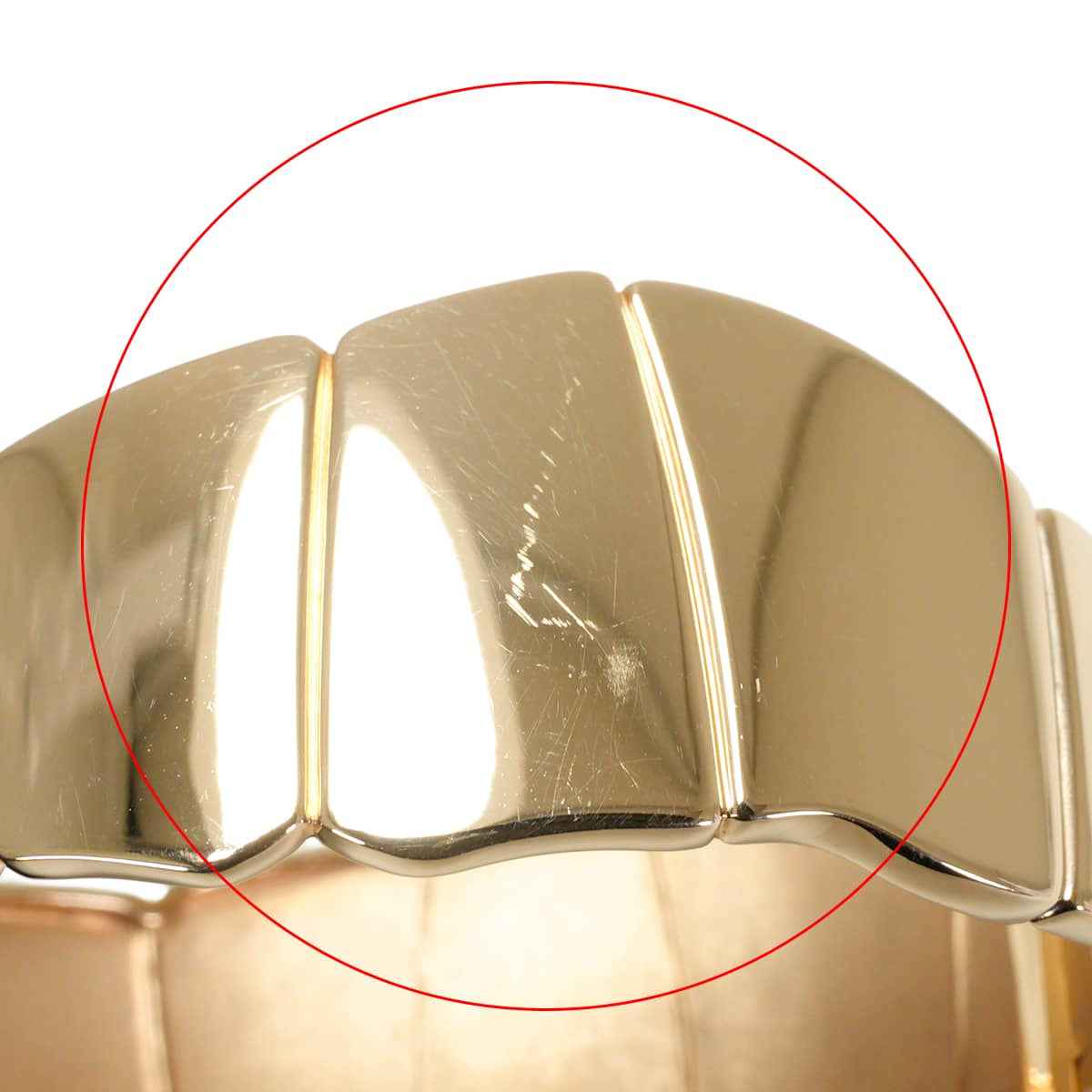 [Pre-loved] HERMES bracelet Niloticus #LG Gold K18 Diamond 1.01ct Gold HW[LIKE NEW][Authentic]