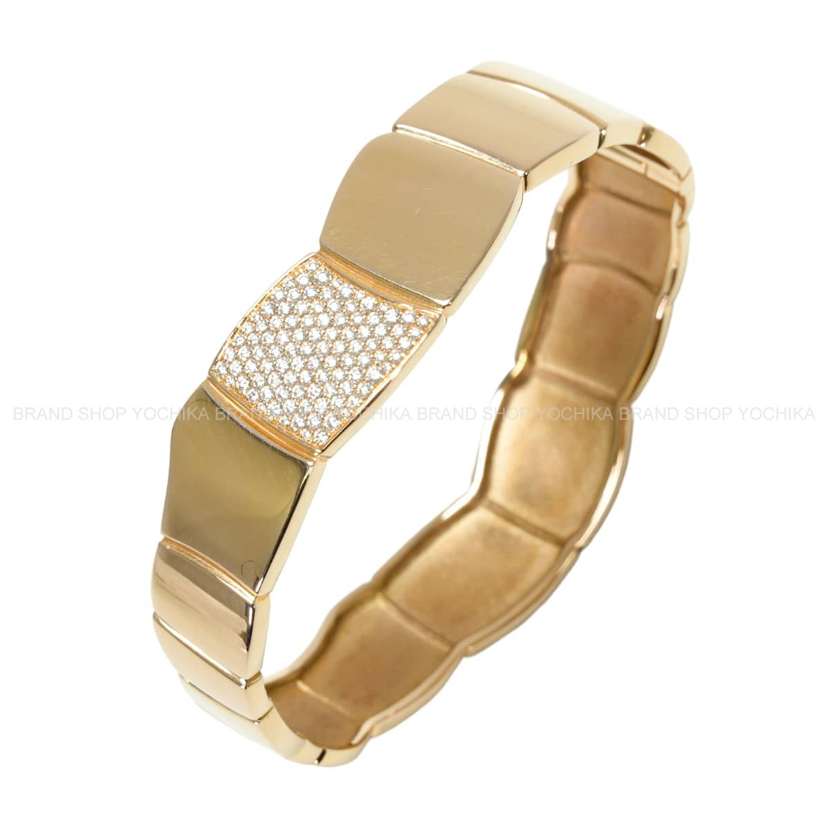 [Pre-loved] HERMES bracelet Niloticus #SH Gold K18/Diamond[LIKE NEW][Authentic]