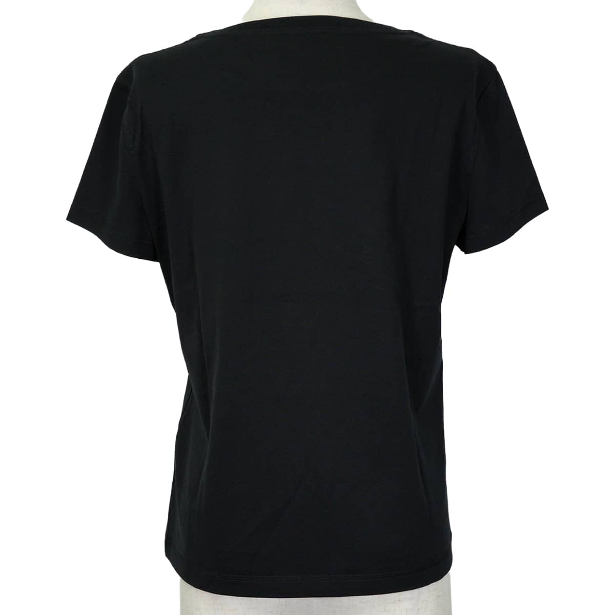 2022SS HERMES Short sleeve t shirt Embroidered pocket Noir (Black) Cotton100% #36 2E4611DUA[EXCELLENT][Authentic]