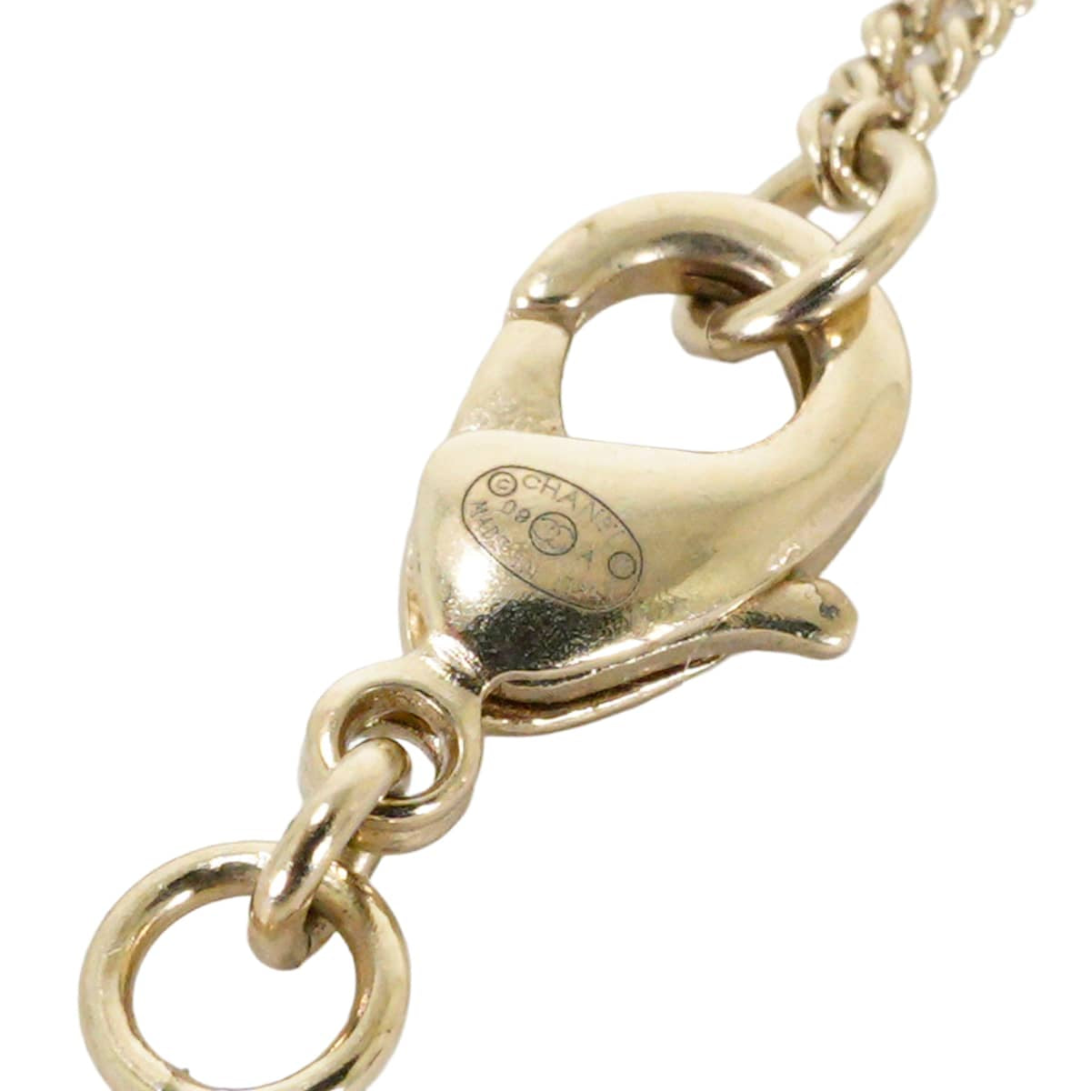[Pre-loved] 2009 Limited Paris-Moscow Metiers d'Art Collection CHANEL necklace Matryoshka Noir (Black)/Purple/Gold Metal/Plastic/Rhinestone Gold HW[LIKE NEW][Authentic]