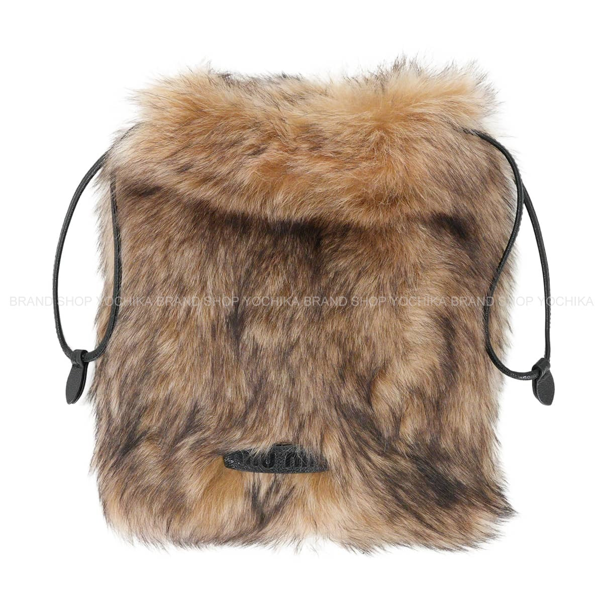 2026-27AW Miu Miu Pouch ShearlingCork Beige Mouton/Lambskin 5NG011_2ZTP_F0594_V_OOO[BRAND NEW][Authentic]
