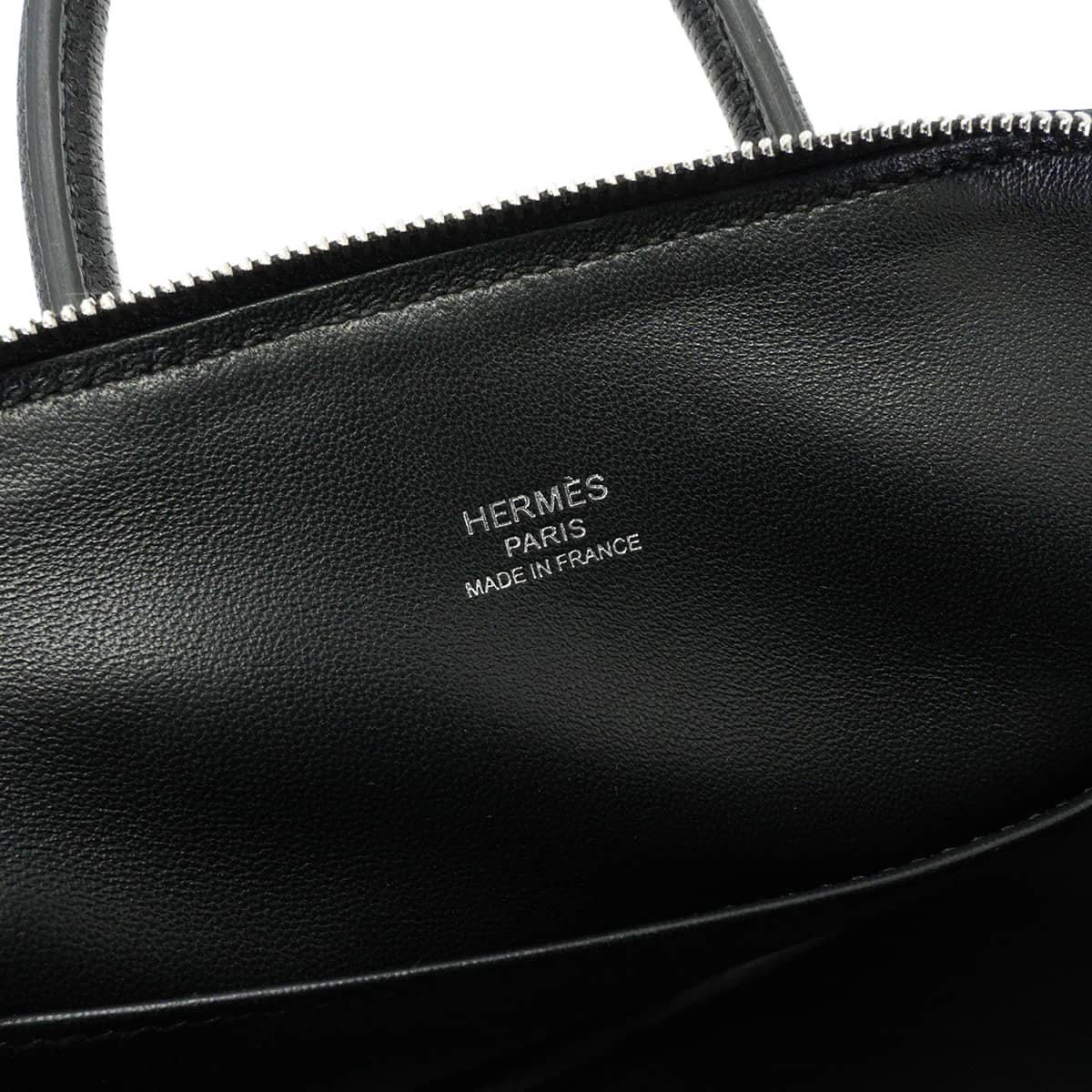 HERMES Shoulder bag Bolide 1923 20 mini Noir (Black) Chevre Mysore Silver HW Stamp G[BRAND NEW][Authentic]