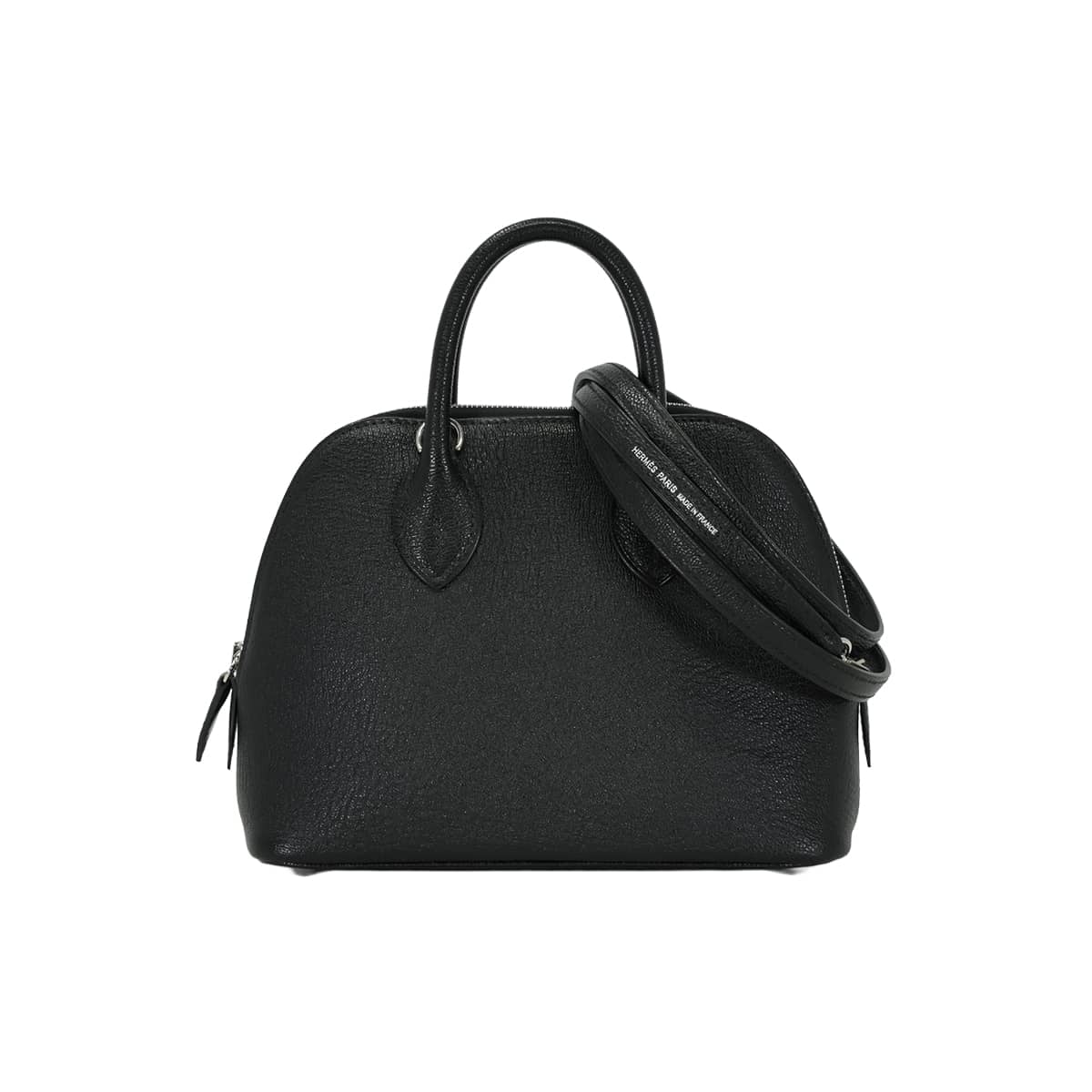 HERMES Shoulder bag Bolide 1923 20 mini Noir (Black) Chevre Mysore Silver HW Stamp G[BRAND NEW][Authentic]