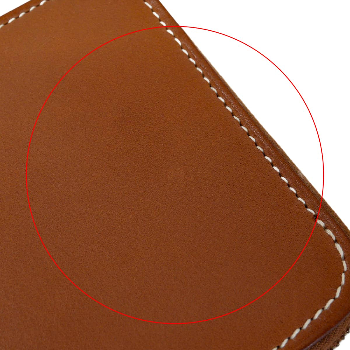 HERMES Bi-fold wallet Azap Silk'in Compact Collier de Chien Fauve/Brique Veau Barenia/Silk Silver HW Stamp □R[EXCELLENT][Authentic]