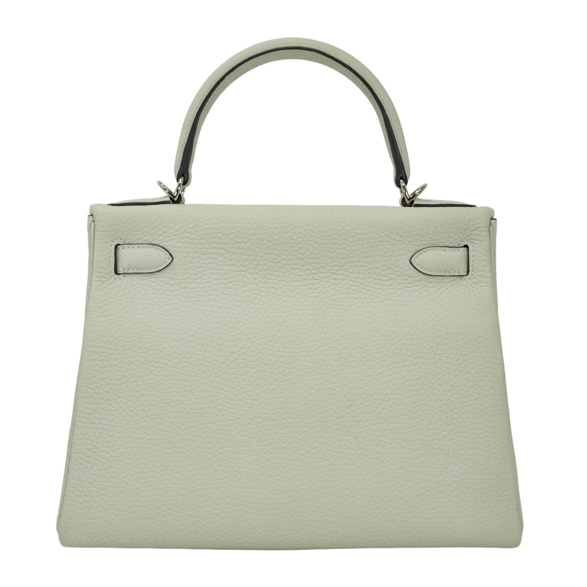 [Pre-loved] HERMES Shoulder bag Kelly28 Retourne Gris Neve Taurillon Clemence Silver HW Stamp B[LIKE NEW][Authentic]