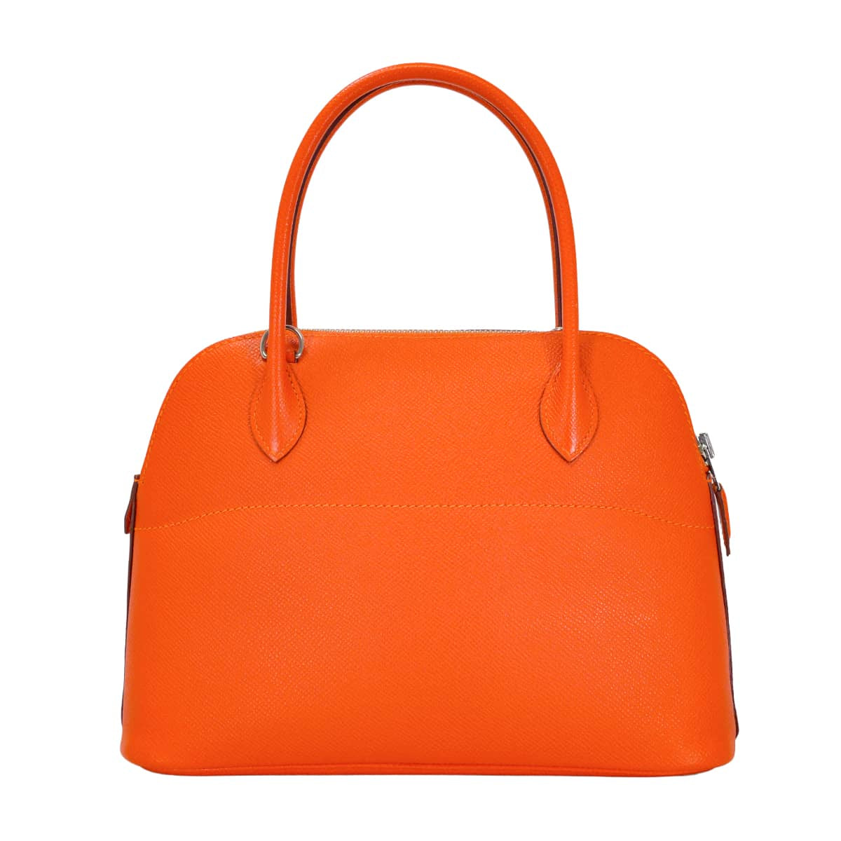 [Pre-loved] HERMES Shoulder bag Bolide27 Feu Orange Veau Epsom Silver HW Stamp T[LIKE NEW][Authentic]