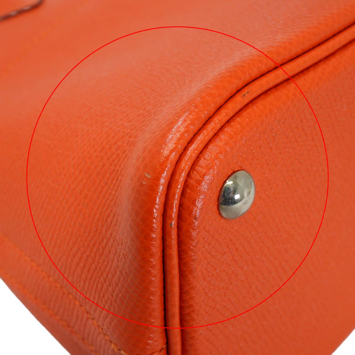 [Pre-loved] HERMES Shoulder bag Bolide27 Feu Orange Veau Epsom Silver HW Stamp T[LIKE NEW][Authentic]