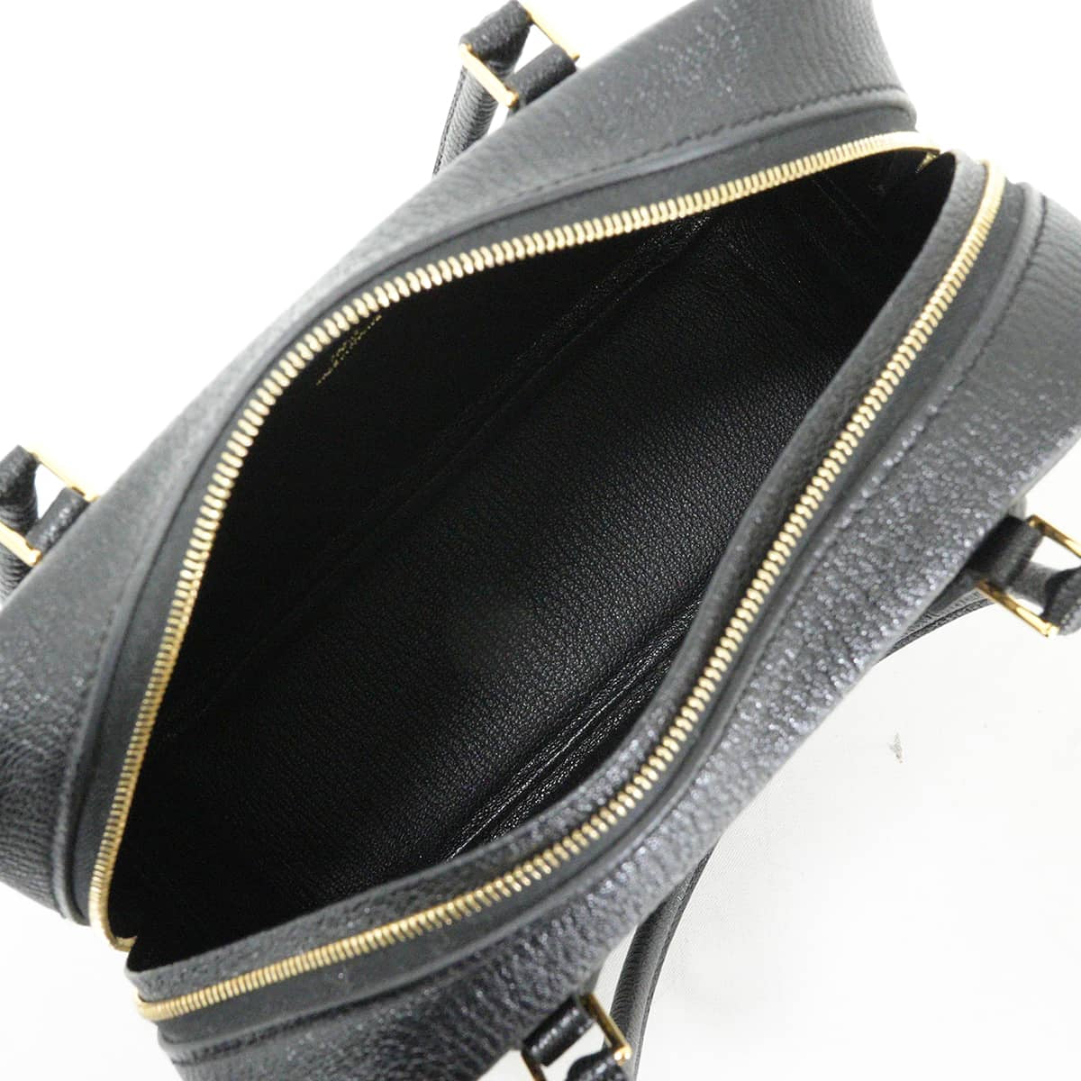 HERMES Handbag Plume Mini Noir (Black) Chevre Mysore Gold HW Stamp G[BRAND NEW][Authentic]