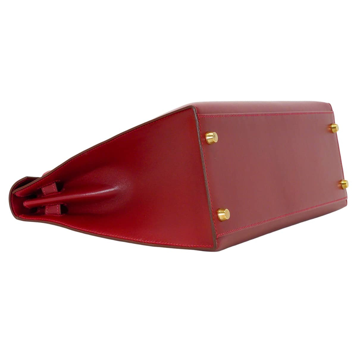 [Pre-loved] HERMES Shoulder bag Kelly32 Sellier Rouge Vif Box Calf Gold HW Stamp □G[LIKE NEW][Authentic]
