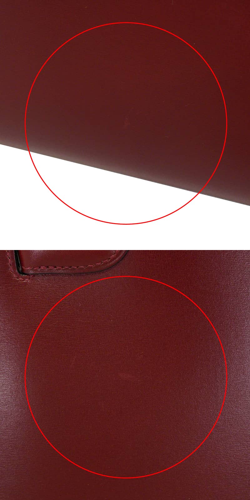 [Pre-loved] HERMES Shoulder bag Kelly32 Sellier Rouge H Box Calf Gold HW Stamp □E[LIKE NEW][Authentic]