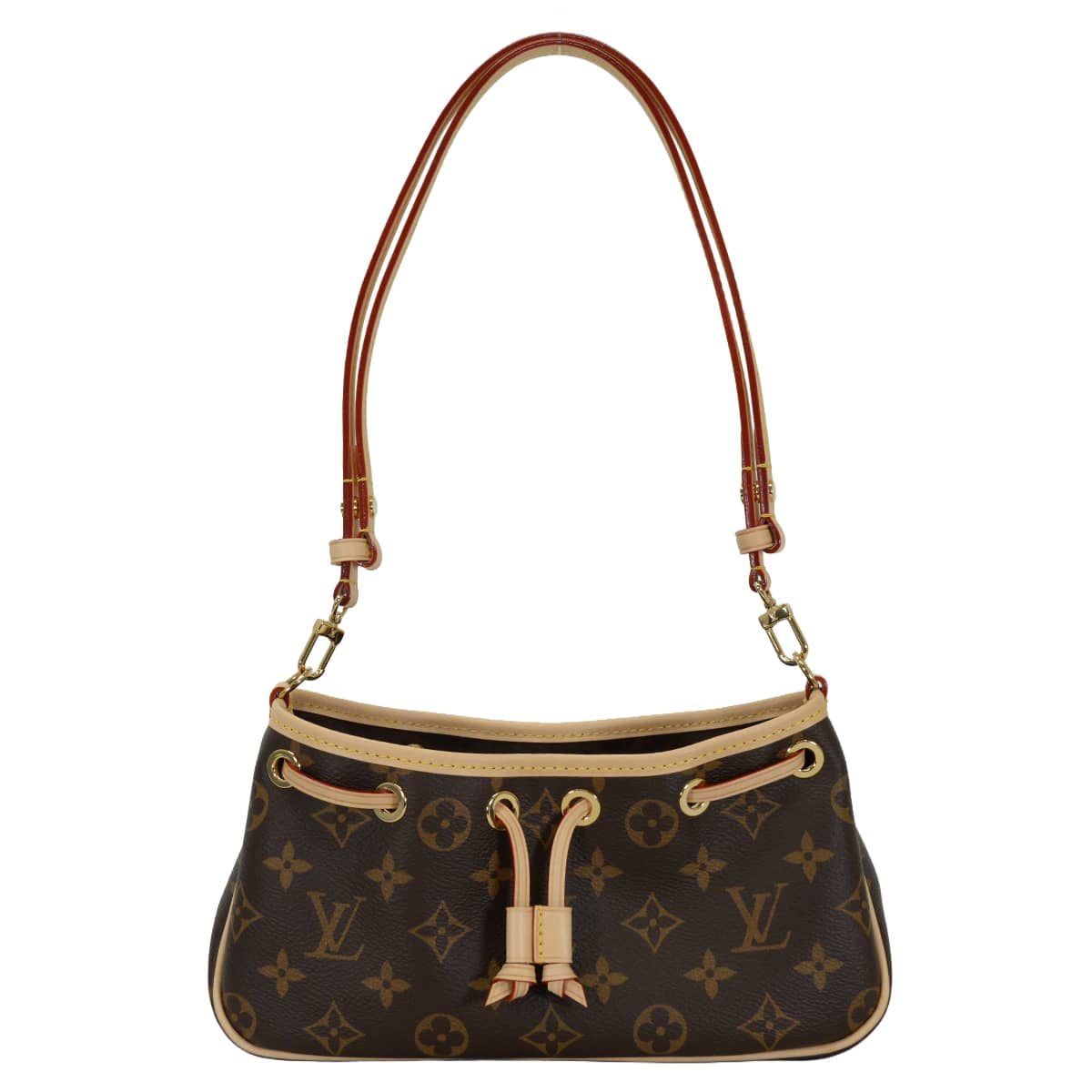 2026 LOUIS VUITTON Shoulder bag Nano Frivole Brown Monogram Canvas Gold HW M29537[BRAND NEW][Authentic]