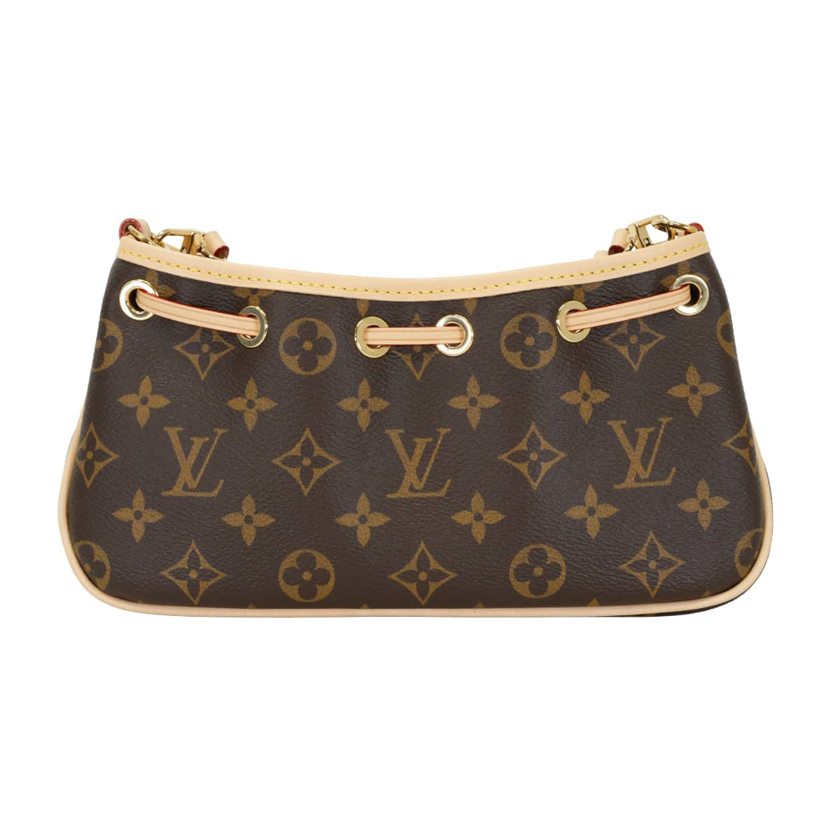 2026 LOUIS VUITTON Shoulder bag Nano Frivole Brown Monogram Canvas Gold HW M29537[BRAND NEW][Authentic]