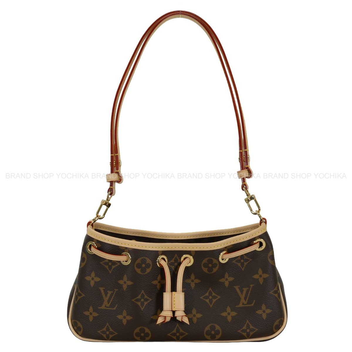 2026 LOUIS VUITTON Shoulder bag Nano Frivole Brown Monogram Canvas Gold HW M29537[BRAND NEW][Authentic]