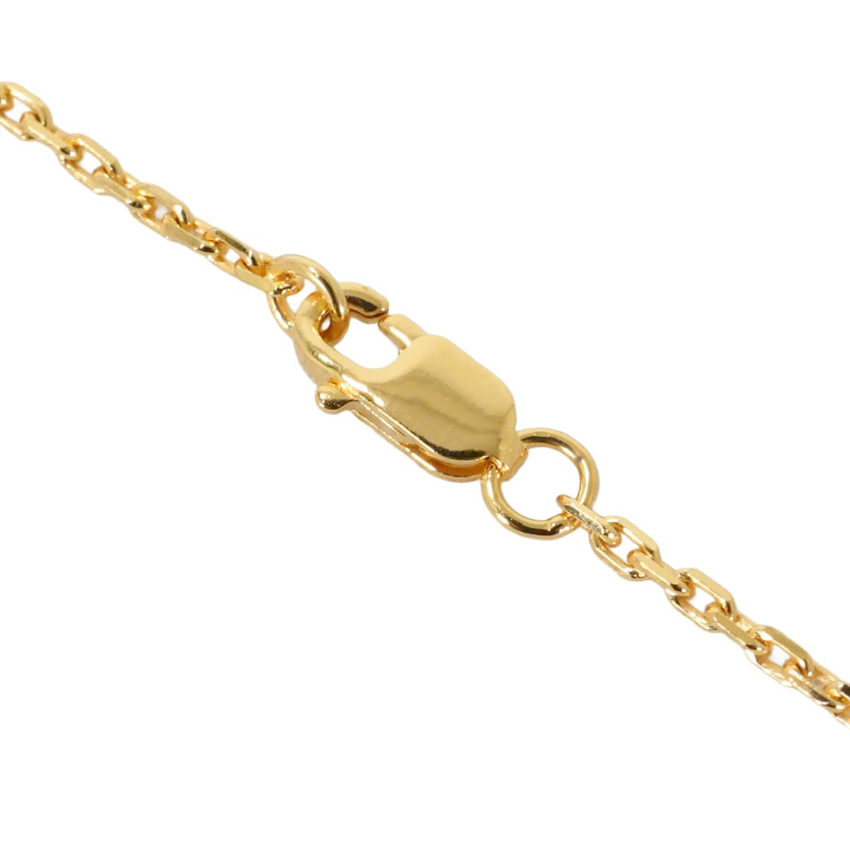 HERMES necklace Mini Pop H PendantNew Gold Gold plated/Lacquer[BRAND NEW][Authentic]
