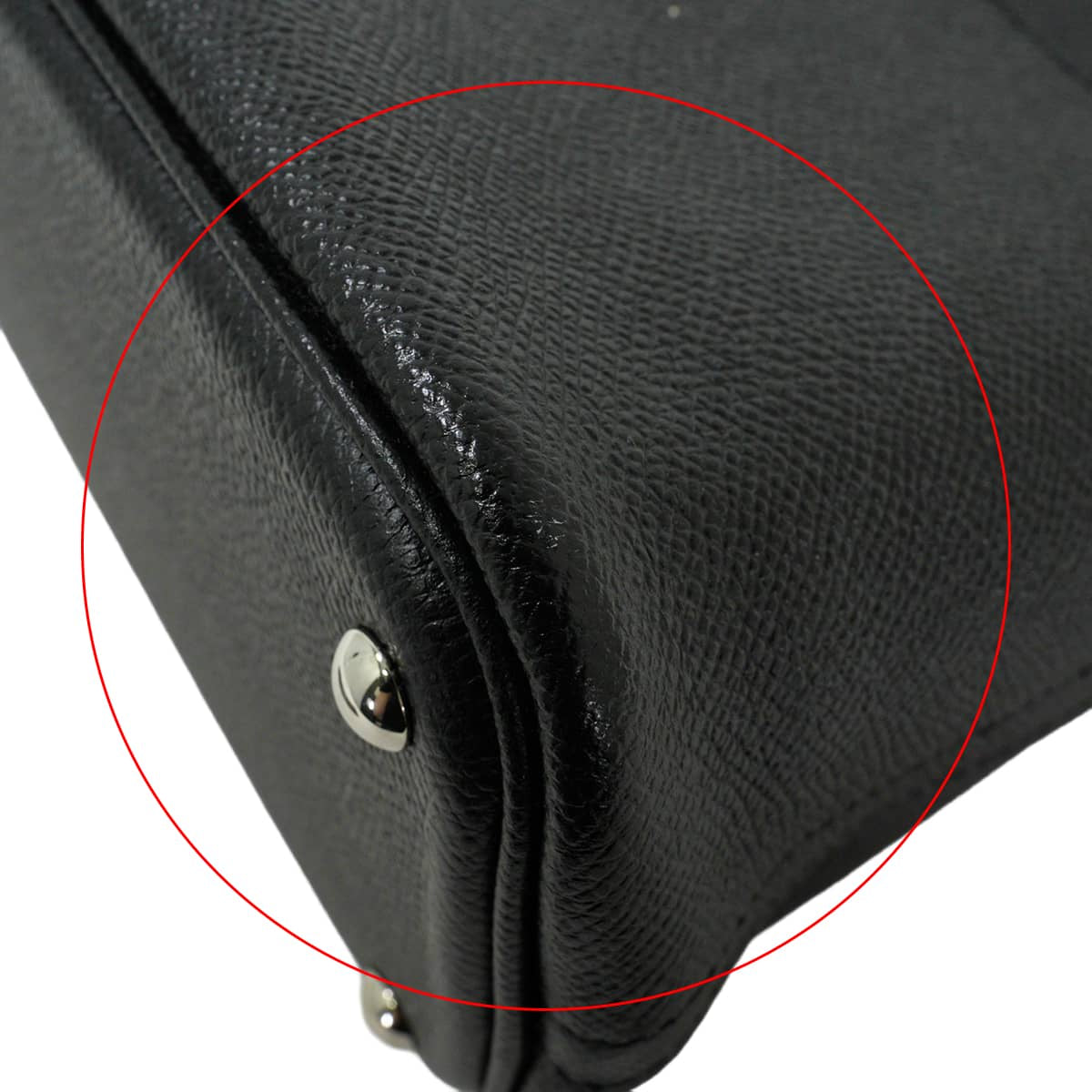 [Pre-loved] HERMES Shoulder bag Bolide27 Noir (Black) Veau Epsom Silver HW Stamp □Q[USED SA][Authentic]