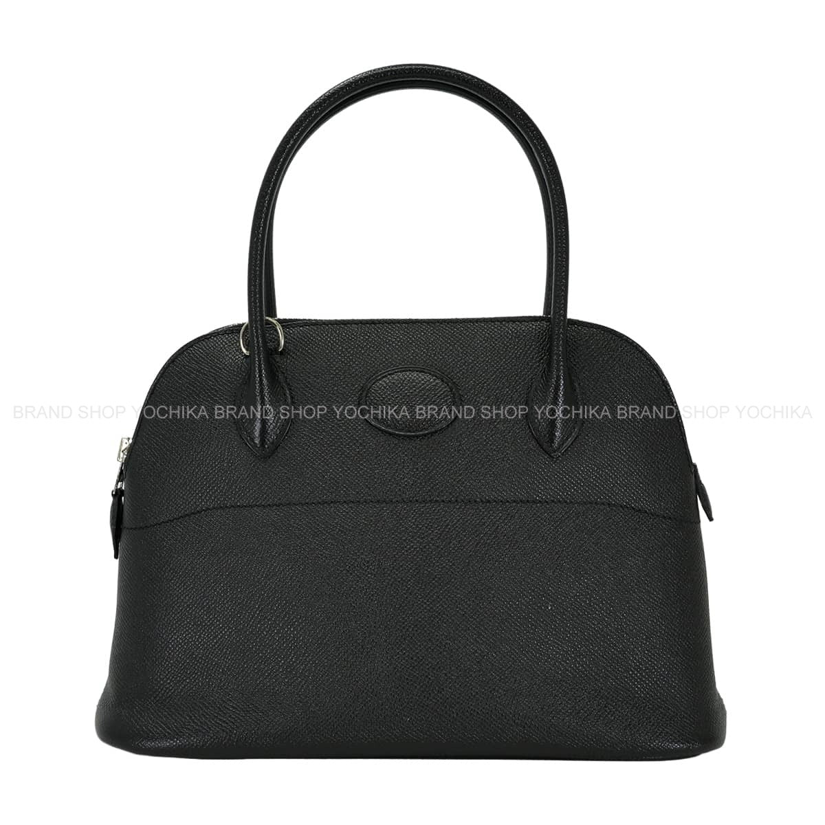 [Pre-loved] HERMES Shoulder bag Bolide27 Noir (Black) Veau Epsom Silver HW Stamp □Q[USED SA][Authentic]