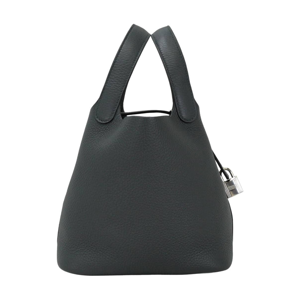 HERMES Handbag Picotin Lock 18 PM Gris Misty Taurillon Clemence Silver HW Stamp G[BRAND NEW][Authentic]