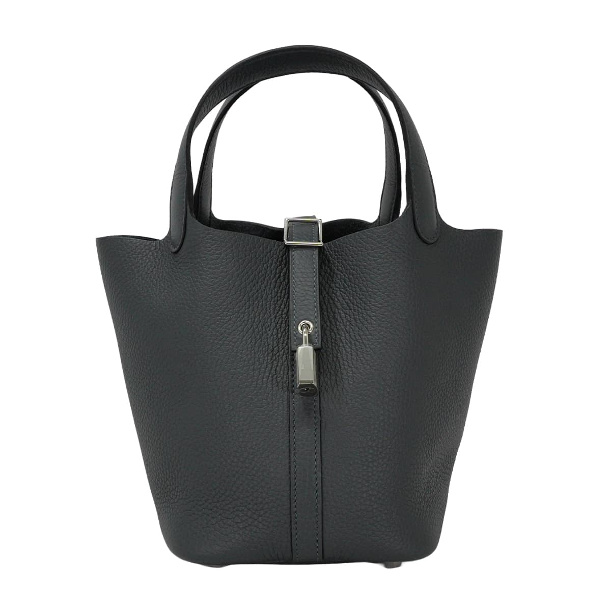 HERMES Handbag Picotin Lock 18 PM Gris Misty Taurillon Clemence Silver HW Stamp G[BRAND NEW][Authentic]