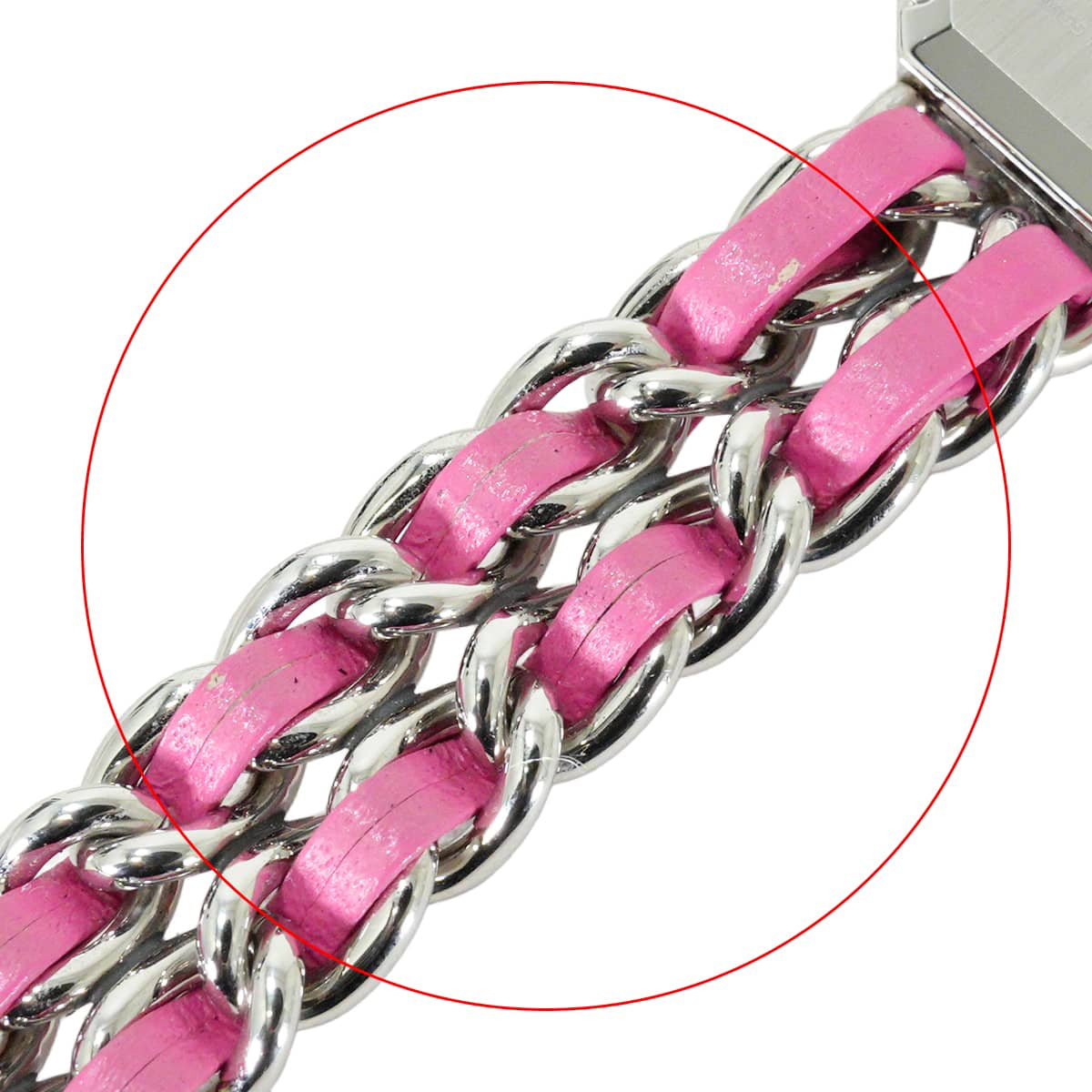 [Pre-loved] 2020 Limited CHANEL Watches Ladies' Premiere Rock Limited edition of 1000 Worldwide Pink Stainless steel /White shell / Lambskin H6360[LIKE NEW][Authentic]
