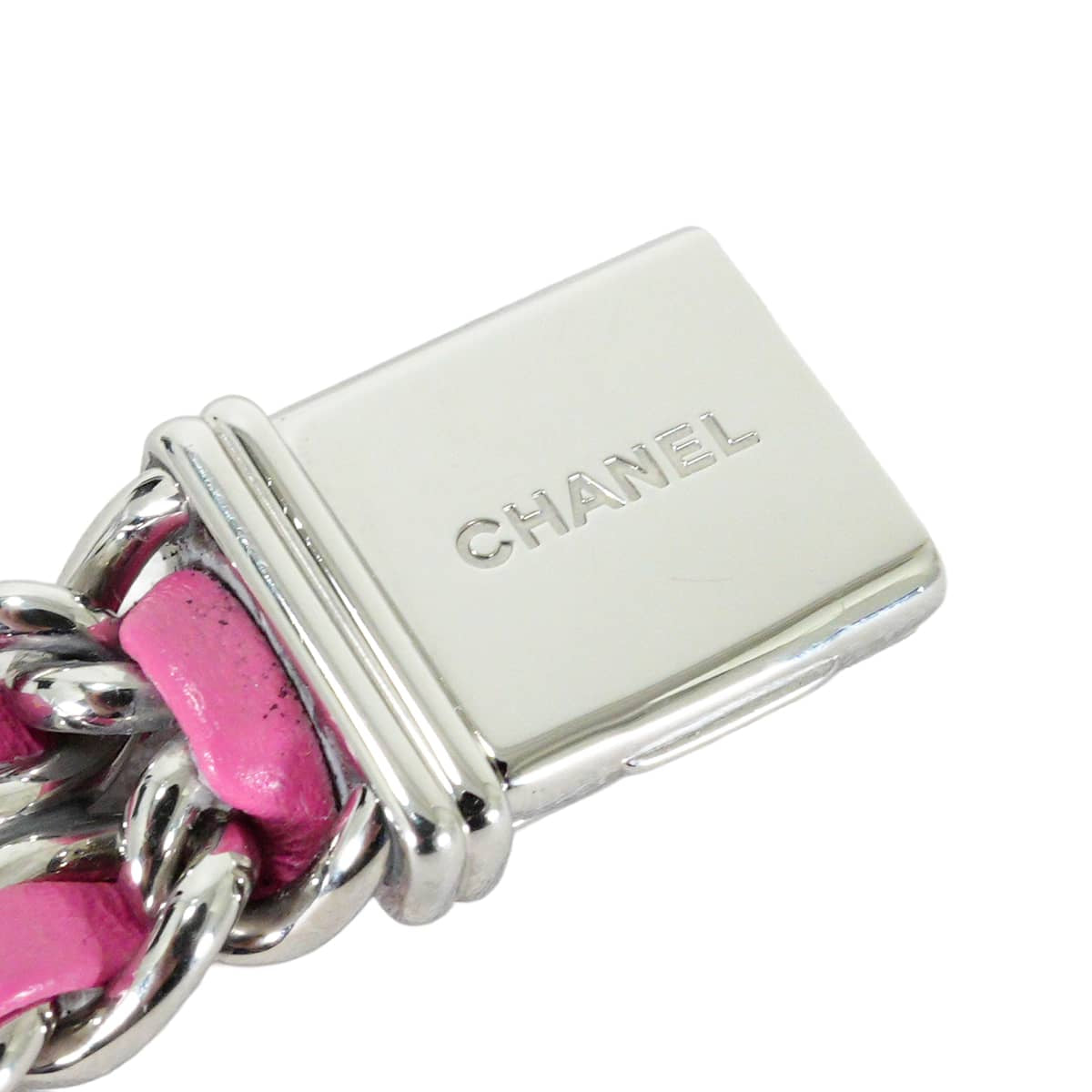 [Pre-loved] 2020 Limited CHANEL Watches Ladies' Premiere Rock Limited edition of 1000 Worldwide Pink Stainless steel /White shell / Lambskin H6360[LIKE NEW][Authentic]