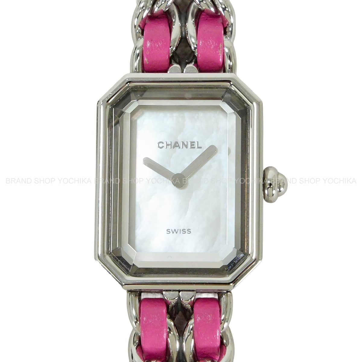 [Pre-loved] 2020 Limited CHANEL Watches Ladies' Premiere Rock Limited edition of 1000 Worldwide Pink Stainless steel /White shell / Lambskin H6360[LIKE NEW][Authentic]