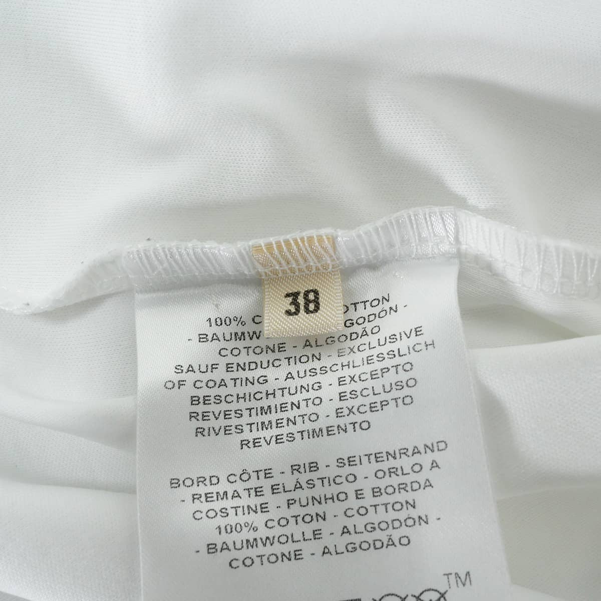 2026SS HERMES Short sleeve t shirt Cartouche Boxy fit Blanc (White) Cotton100% #38 6E4638DC[BRAND NEW][Authentic]