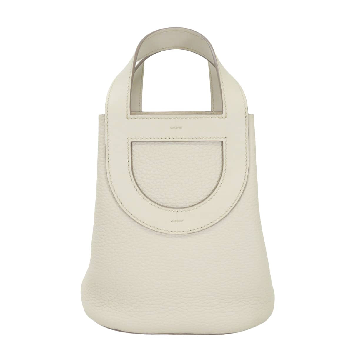 [Pre-loved] HERMES Handbag In the Loop 18 Beton Taurillon Clemence Gold HW Stamp B[LIKE NEW][Authentic]