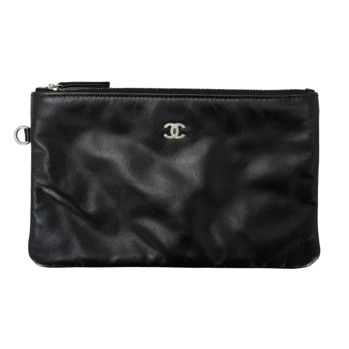 [Pre-loved] CHANEL Shoulder bag CHANEL 22 Small Matelasse With Medal Charm Hobo COCO Mark Noir (Black) Shiny calfskin Mat Silver HW AS3260[LIKE NEW][Authentic]