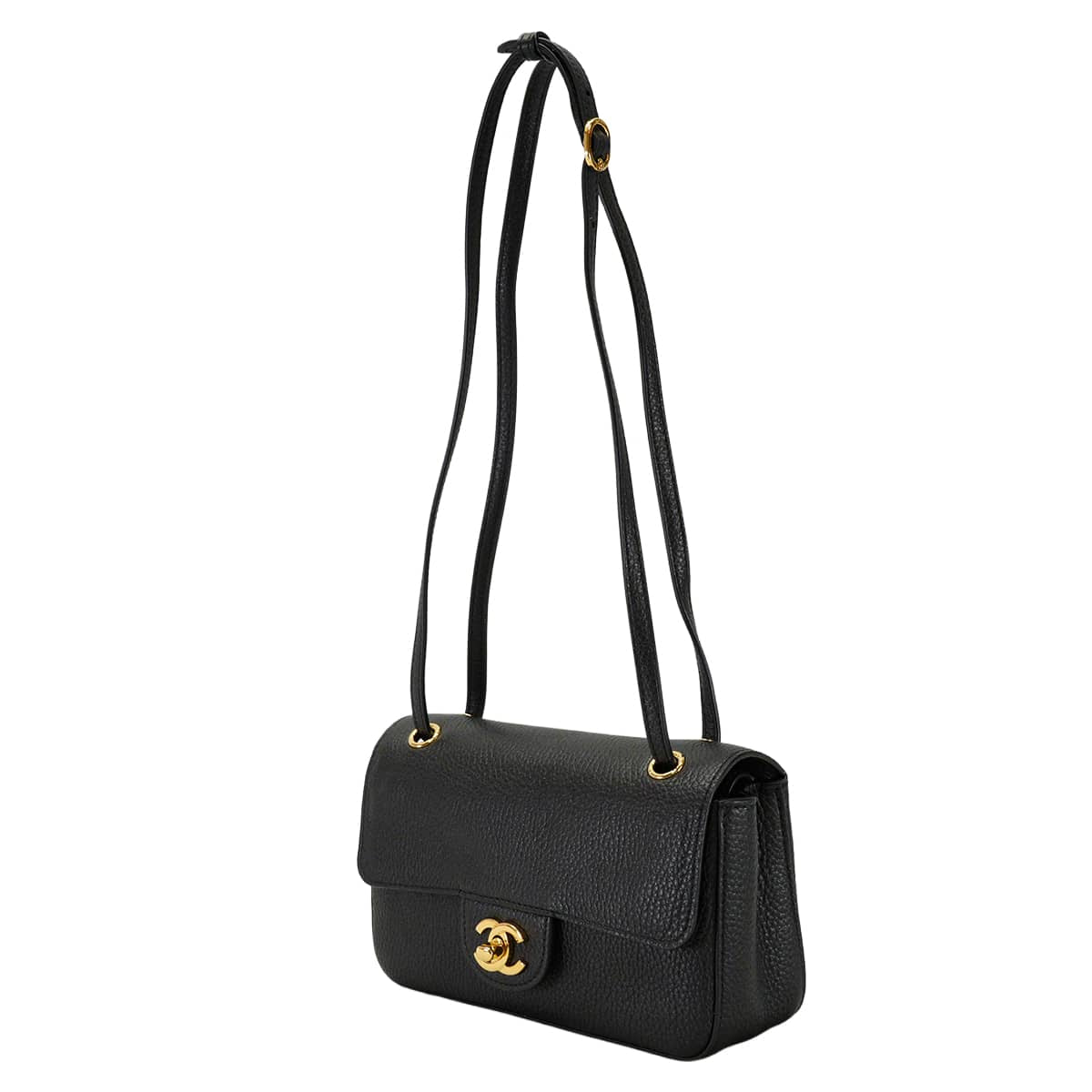2026AW Pre-Collection CHANEL Shoulder bag Mini flap bag COCO Mark Noir (Black)/Bordeaux Graind Calf(Caviarskin) Gold HW AS6573[BRAND NEW][Authentic]