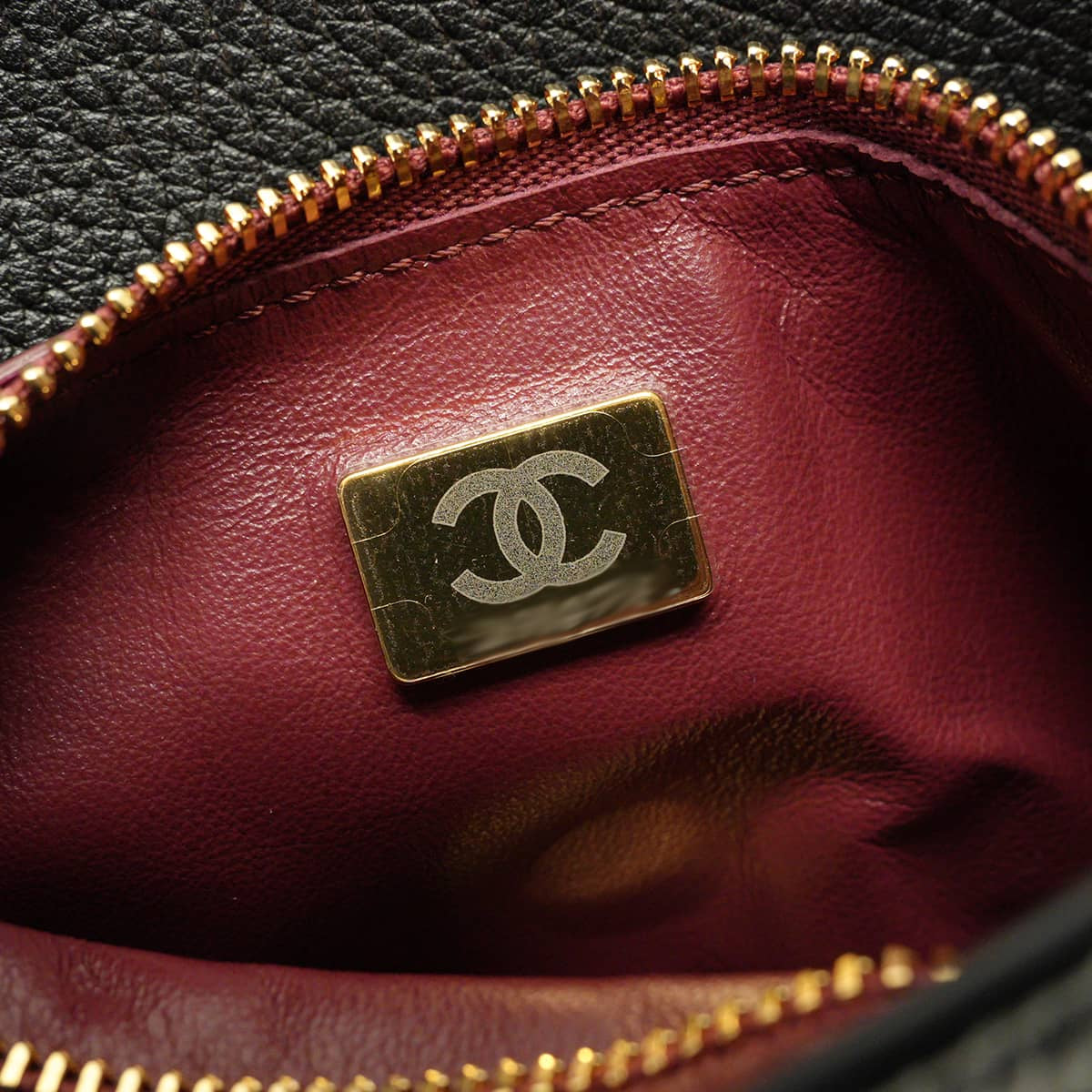 2026AW Pre-Collection CHANEL Shoulder bag Mini flap bag COCO Mark Noir (Black)/Bordeaux Graind Calf(Caviarskin) Gold HW AS6573[BRAND NEW][Authentic]