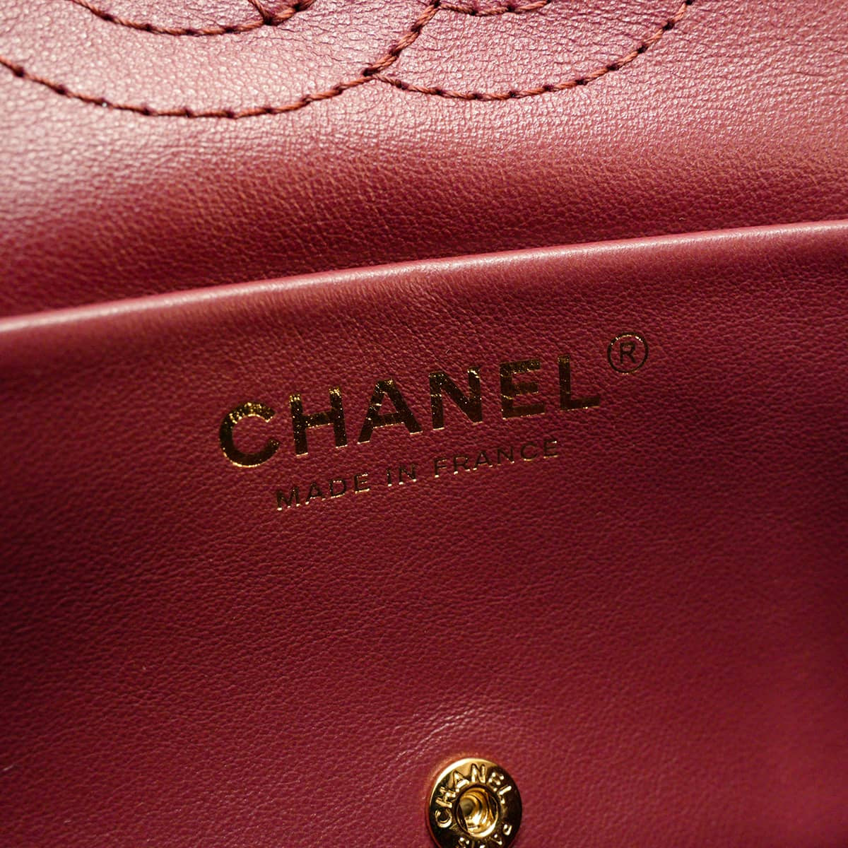 2026AW Pre-Collection CHANEL Shoulder bag Mini flap bag COCO Mark Noir (Black)/Bordeaux Graind Calf(Caviarskin) Gold HW AS6573[BRAND NEW][Authentic]