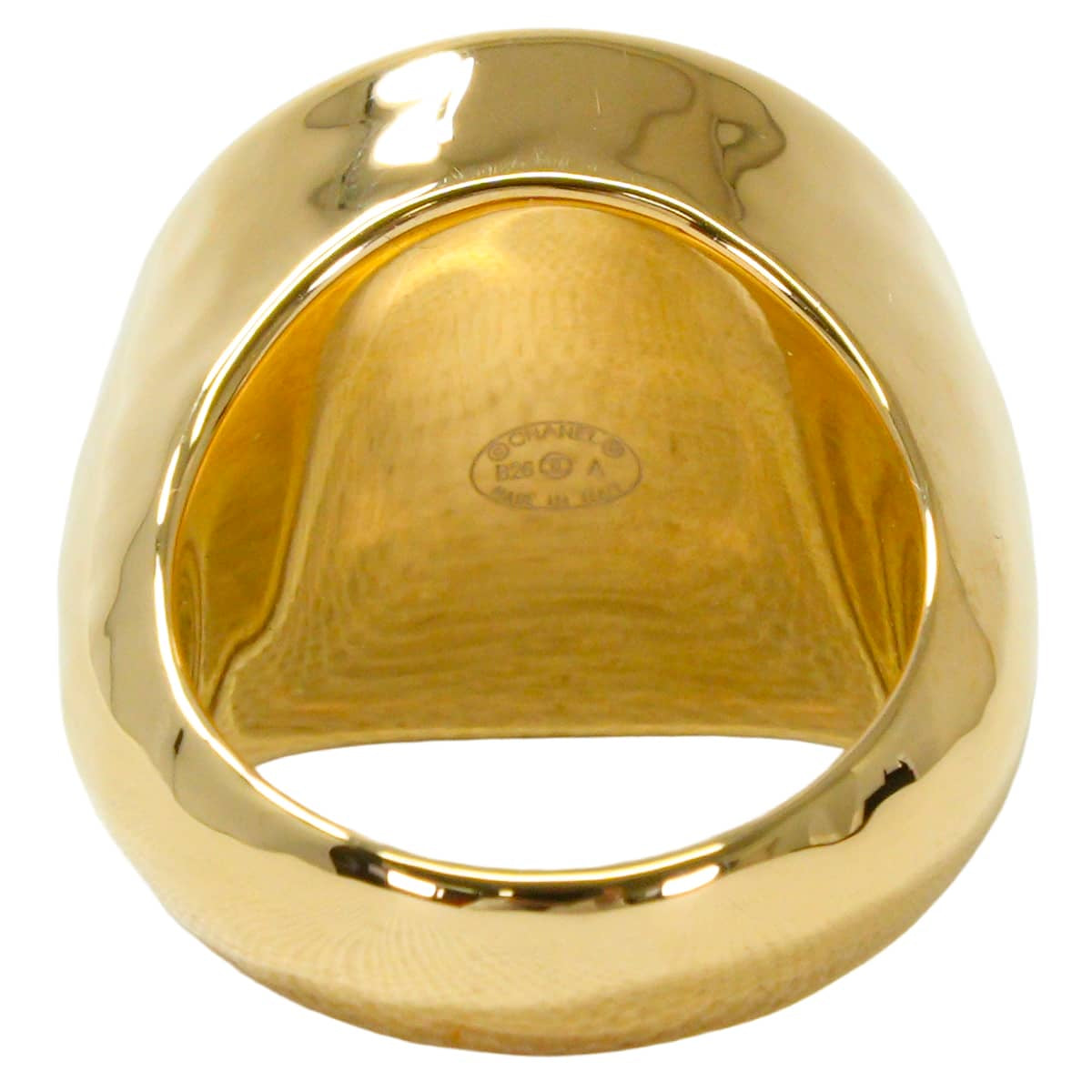 2026AW CHANEL ring COCO Mark Pearl Blanc (White)/Gold Resin Pearl/Metal #53 Gold HW ABH850[BRAND NEW][Authentic]