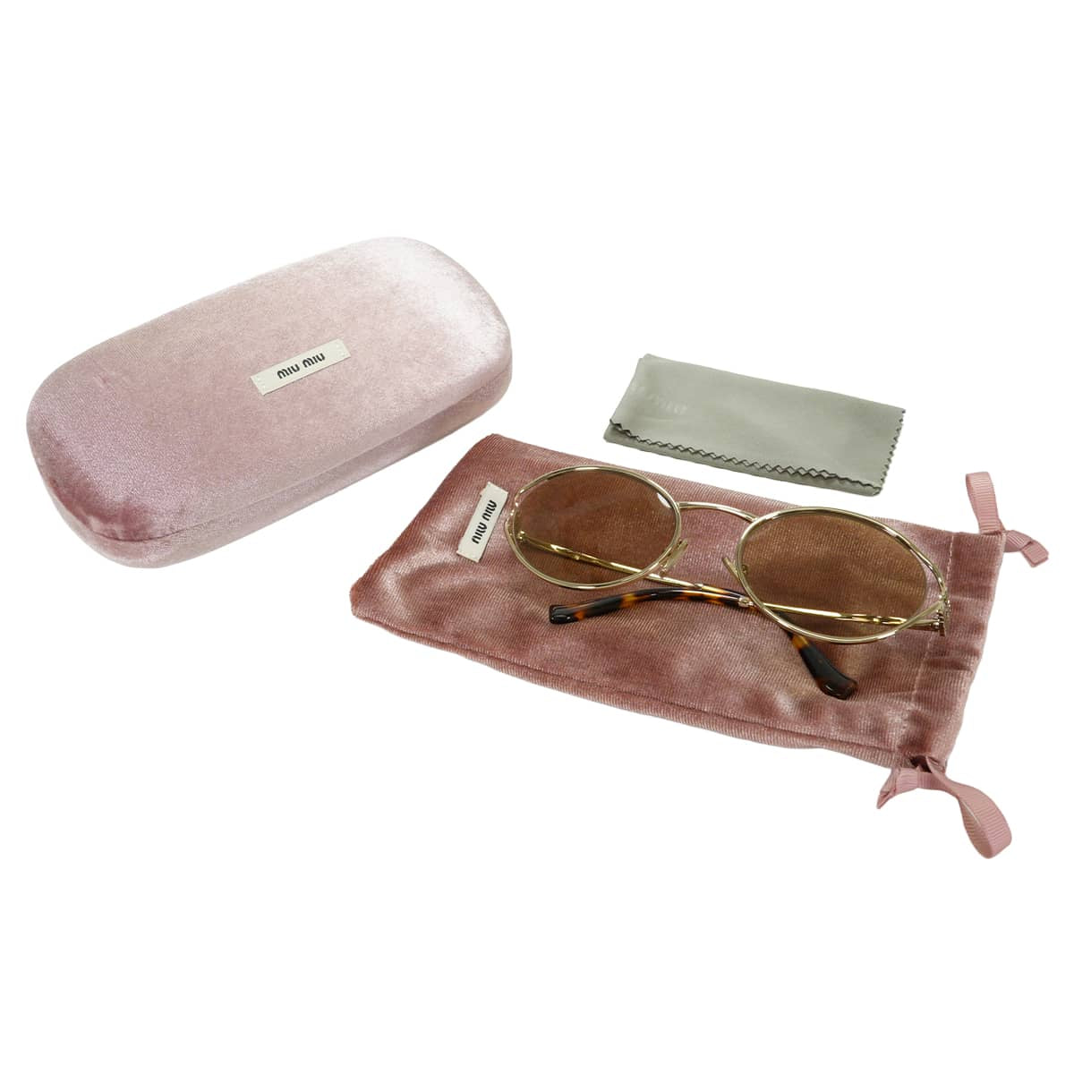 Miu Miu sunglass logochamomile Metal SMU52Y[BRAND NEW][Authentic]