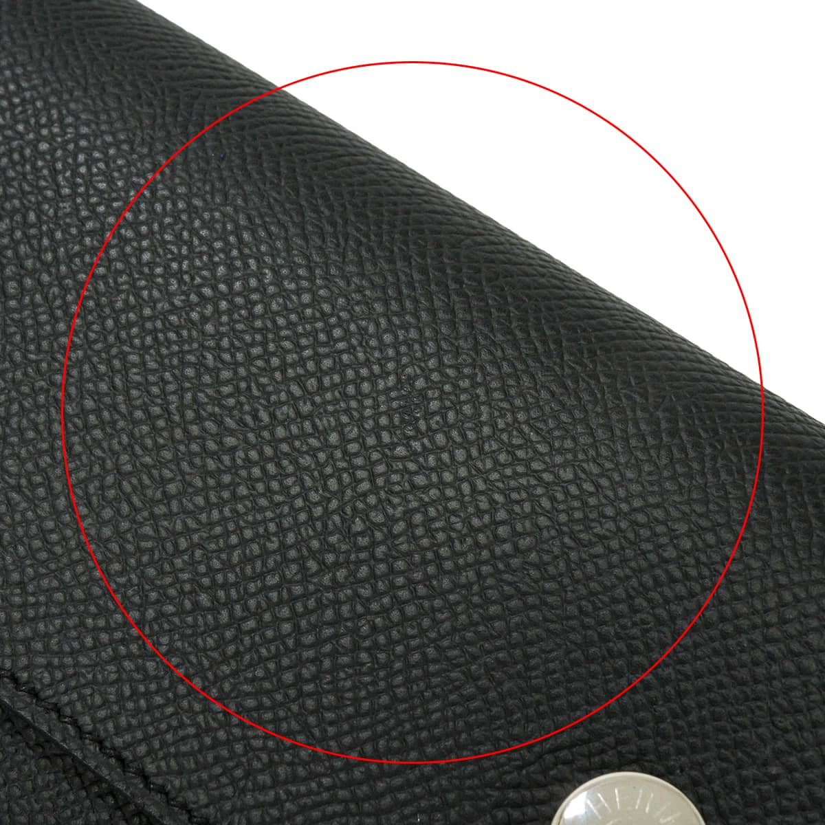 [Pre-loved] HERMES Shoulder bag Hermesnap Vertical To Go pouch Noir (Black) Veau Epsom Silver HW Stamp G[LIKE NEW][Authentic]