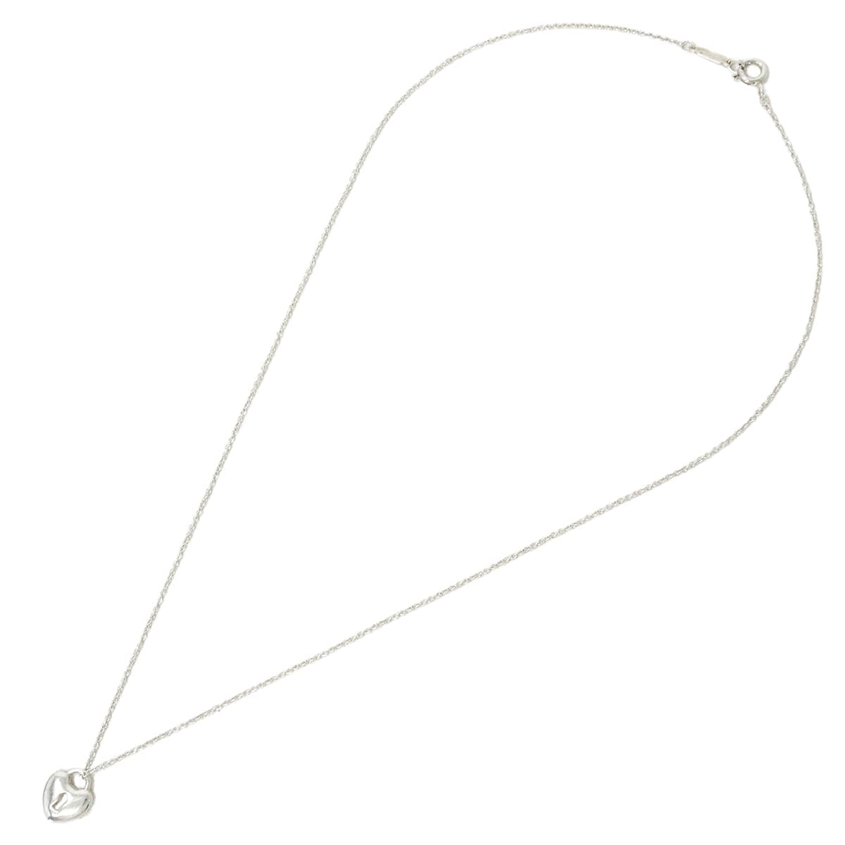 [Pre-loved] TIFFANY&Co. necklace Heart Lock Silver Silver925 (SV925 Ag925)[LIKE NEW][Authentic]