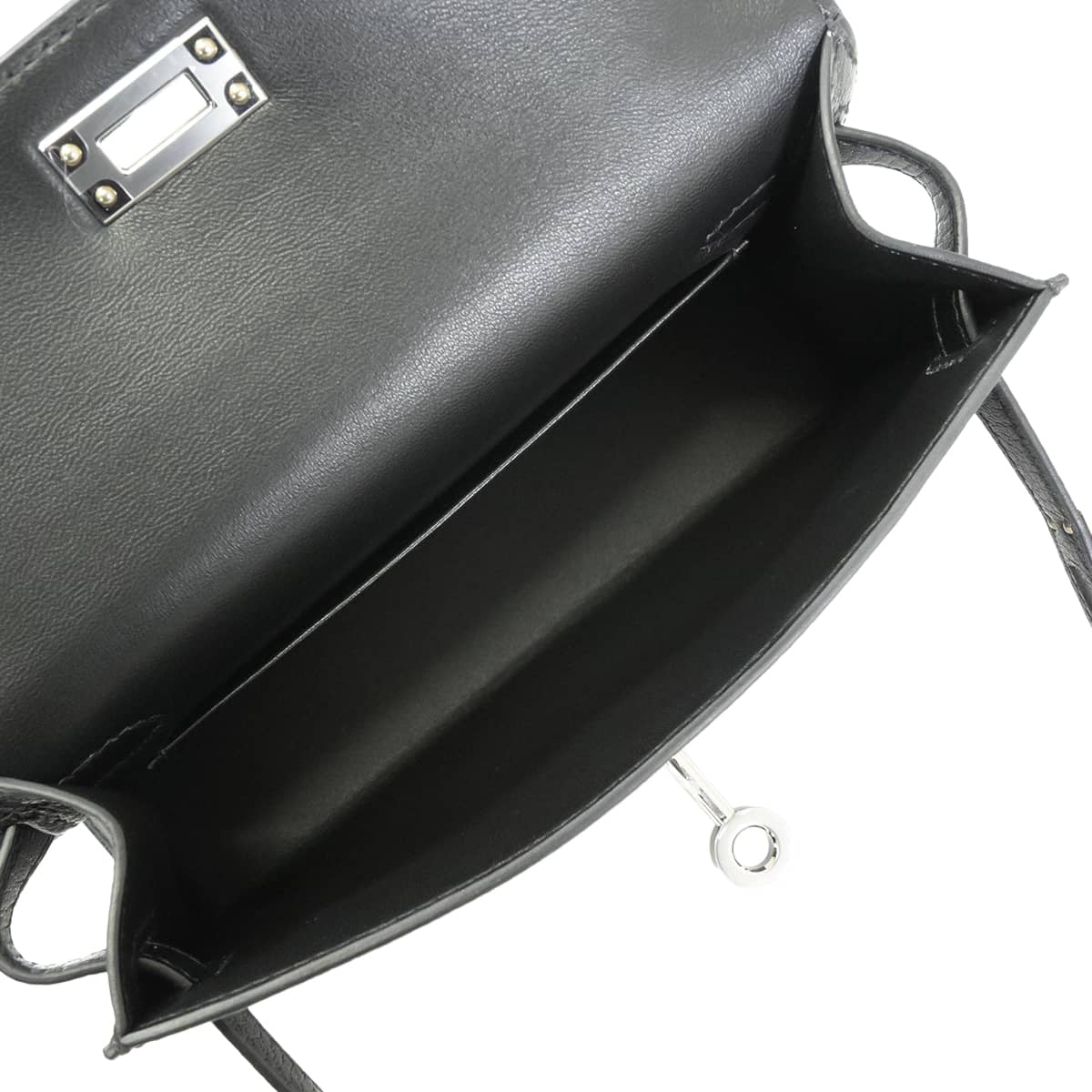 2025AW Limited HERMES Shoulder bag Kelly mini 2 Kelly20 Clou de Coeur Noir (Black) Chevre Chamkila Trump Studs Silver HW Stamp G[BRAND NEW][Authentic]