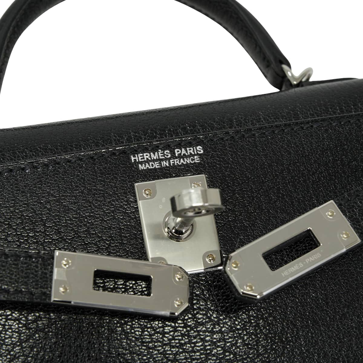2025AW Limited HERMES Shoulder bag Kelly mini 2 Kelly20 Clou de Coeur Noir (Black) Chevre Chamkila Trump Studs Silver HW Stamp G[BRAND NEW][Authentic]