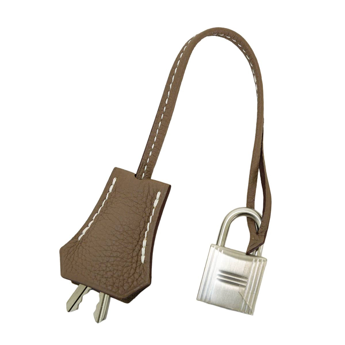 HERMES Shoulder bag Kelly25 Retourne Etoupe Veau Togo Mat Silver HW Stamp K[EXCELLENT][Authentic]