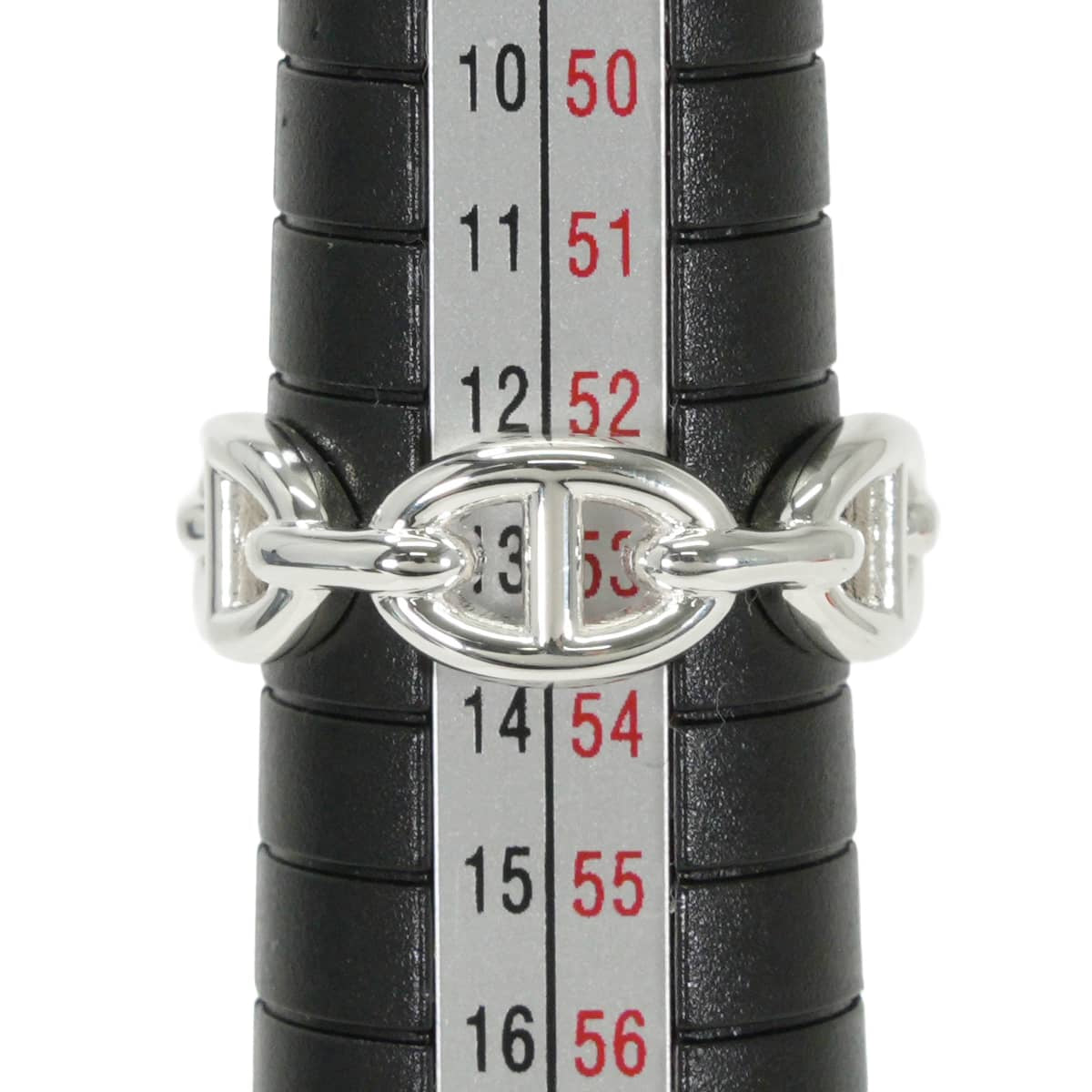 HERMES ring Chaine D'ancre Enchainee PM Silver Silver925 (SV925 Ag925) #53[BRAND NEW][Authentic]