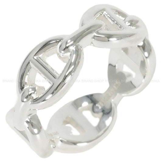 HERMES ring Chaine D'ancre Enchainee PM Silver Silver925 (SV925 Ag925) #53[BRAND NEW][Authentic]