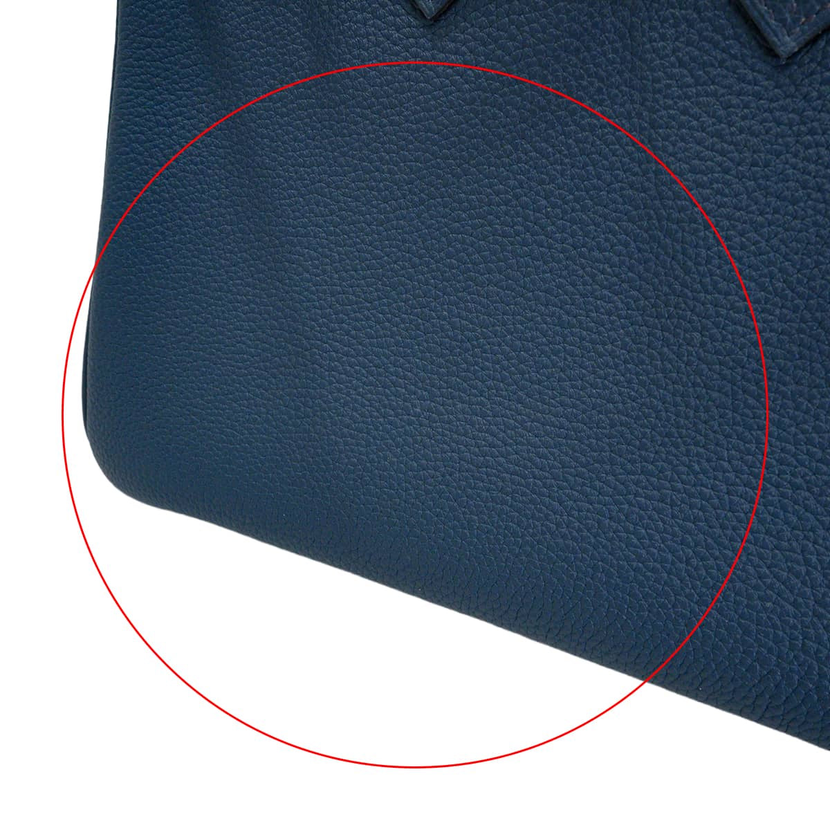 [Pre-loved] HERMES Handbag Birkin25 Bleu de Prusse Veau Togo Gold HW Stamp B[LIKE NEW][Authentic]