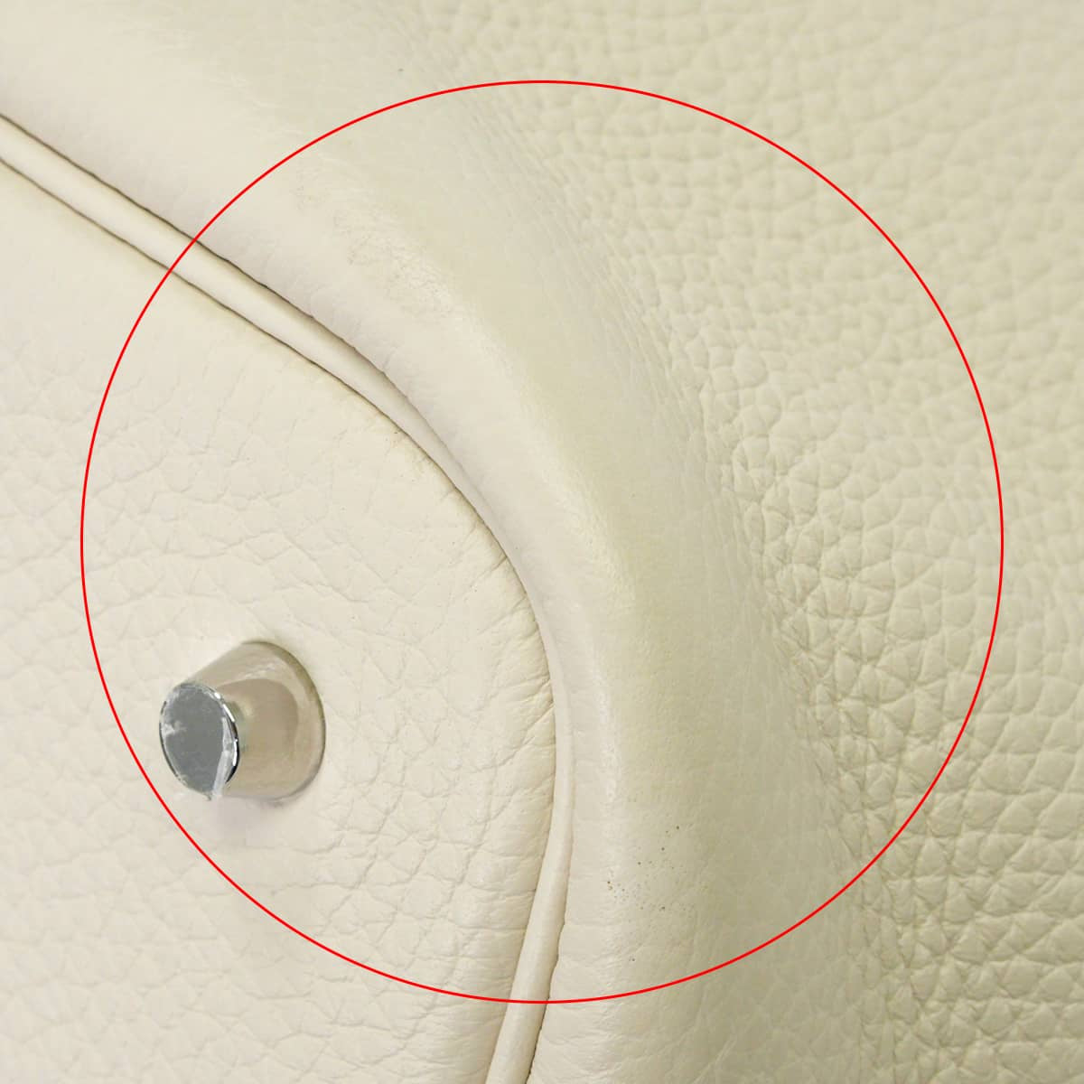 [Pre-loved] HERMES Handbag Picotin Lock 22 MM Craie Taurillon Clemence Silver HW Stamp K[LIKE NEW][Authentic]