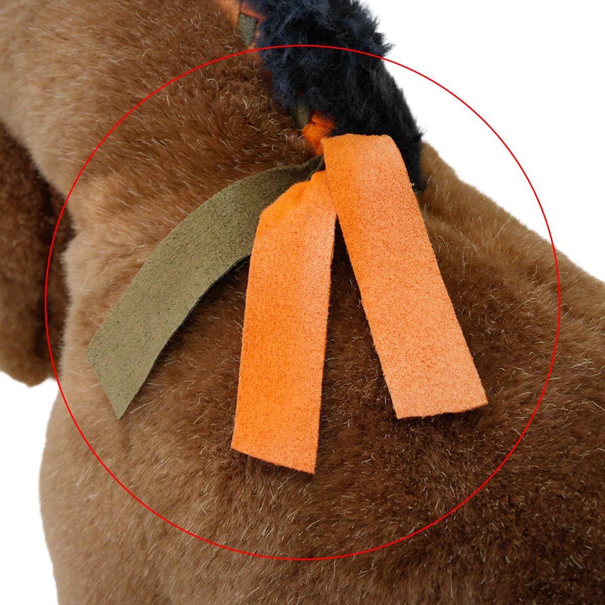 [Pre-loved] HERMES stuffed toy Elmy Horse PM Naturel Acrylic/Polyester[LIKE NEW][Authentic]
