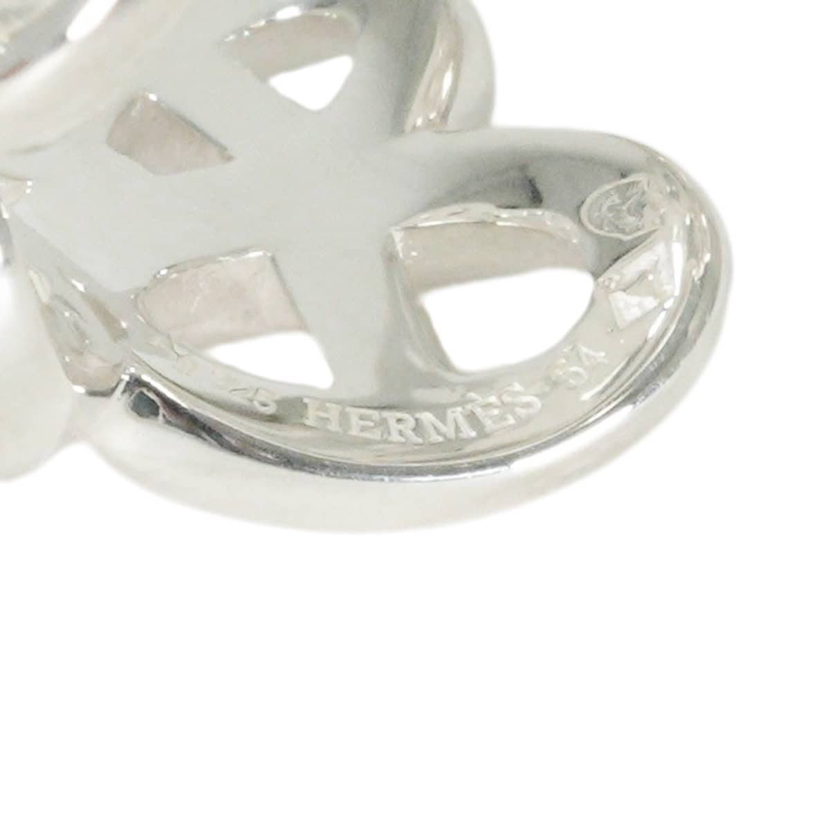 HERMES ring Chaine D'ancre Enchainee GM Silver Silver925 (SV925 Ag925) #54 H109506B00054[BRAND NEW][Authentic]