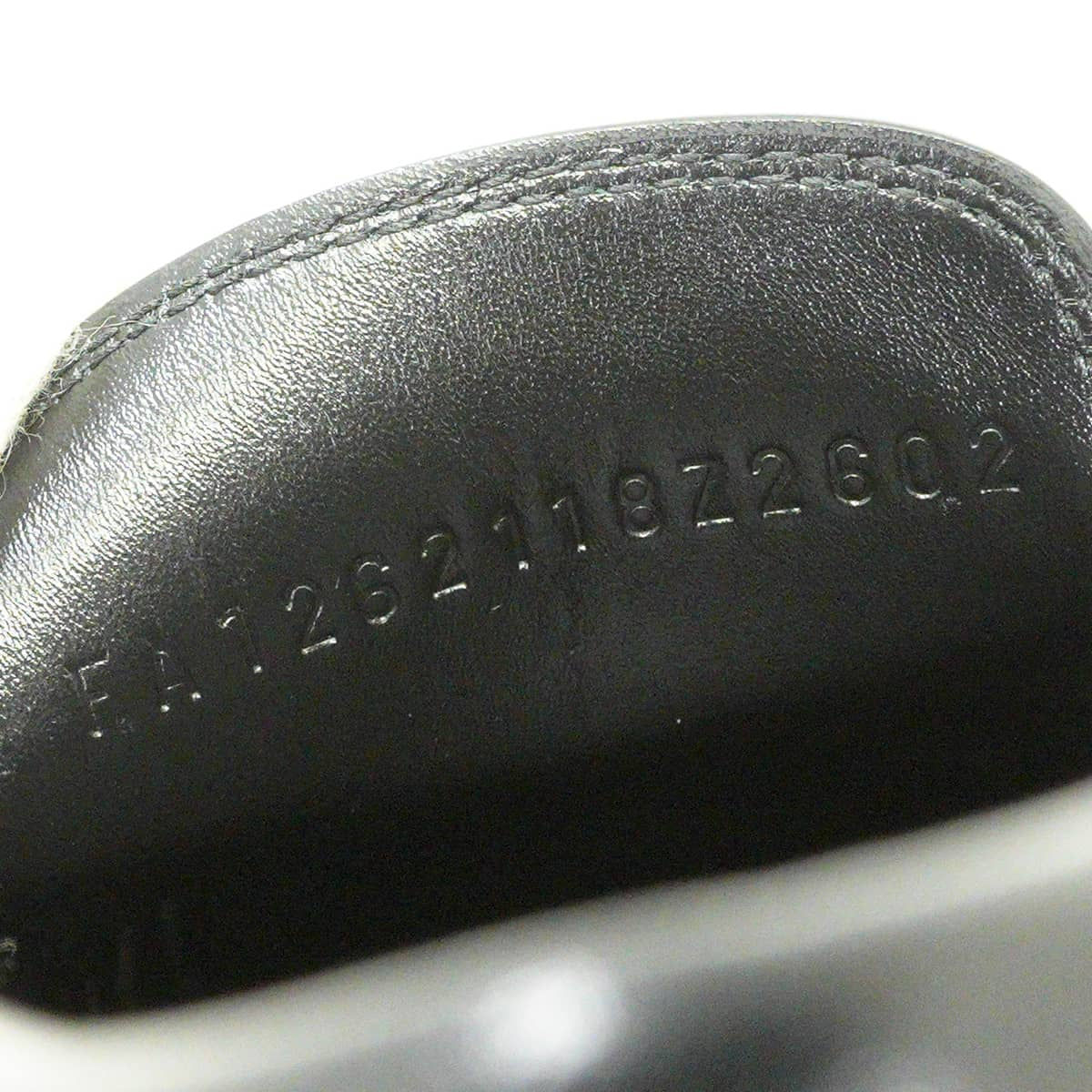 HERMES loafers Moccasin Nova Noir (Black) Chevre #37 Silver HW H262118Z02350[EXCELLENT][Authentic]
