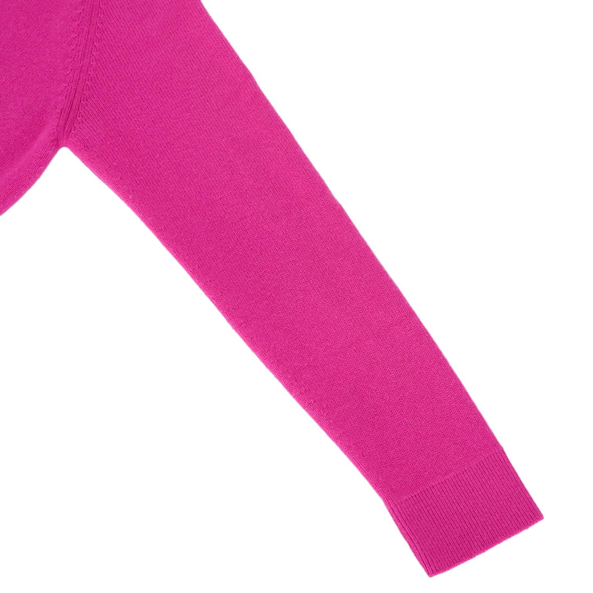 [Pre-loved] HERMES Cardigan Long-sleeved knit Pocket in Color Pink Cashmere #42[LIKE NEW][Authentic]