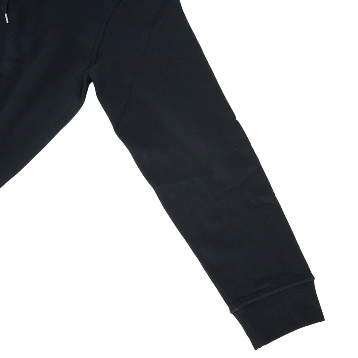 2025AW HERMES Hooded sweatshirt Long-sleeved zip-up hoodie by Ex-Libris with back print Navy Cotton100% #XL H567765HA01ME[EXCELLENT][Authentic]