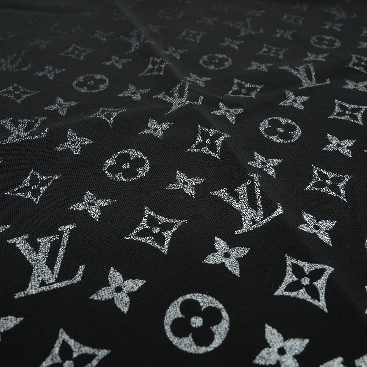 2023SS LOUIS VUITTON Short sleeve t shirt Monogram Gradient Noir (Black)/Blanc (White) Cotton #XXL RM232Q[EXCELLENT][Authentic]