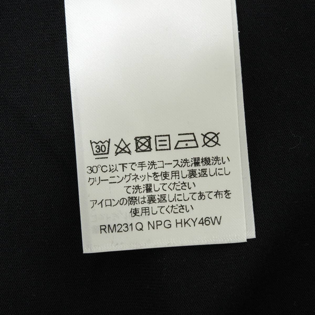 2023SS LOUIS VUITTON Short sleeve t shirt Monogram Gradient Noir (Black)/Blanc (White) Cotton #XXL RM232Q[EXCELLENT][Authentic]