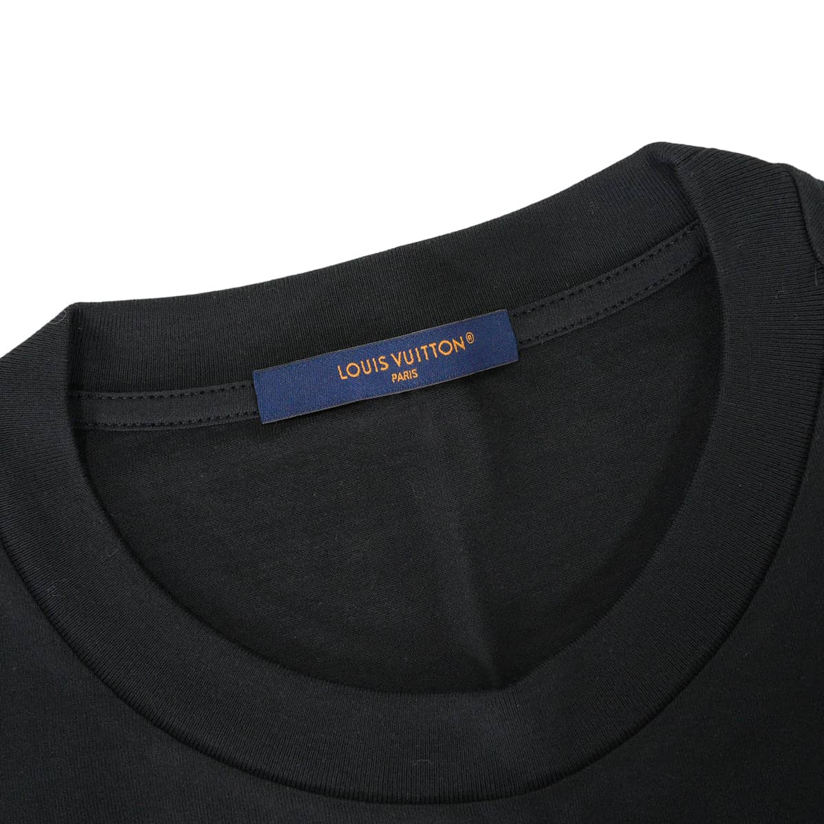 2023SS LOUIS VUITTON Short sleeve t shirt Monogram Gradient Noir (Black)/Blanc (White) Cotton #XXL RM232Q[EXCELLENT][Authentic]